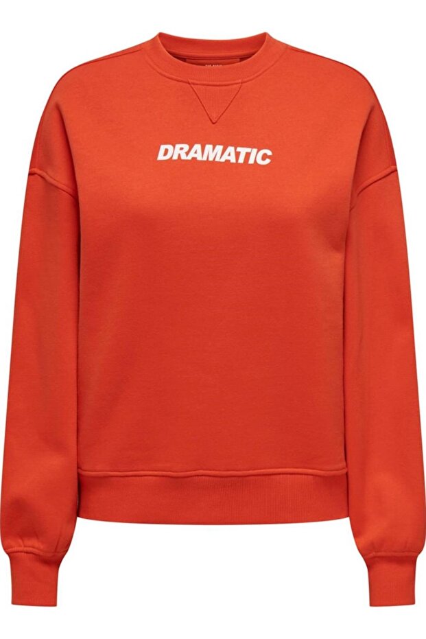 ONLSOFIA L/S WORD O-NECK SWT - 1