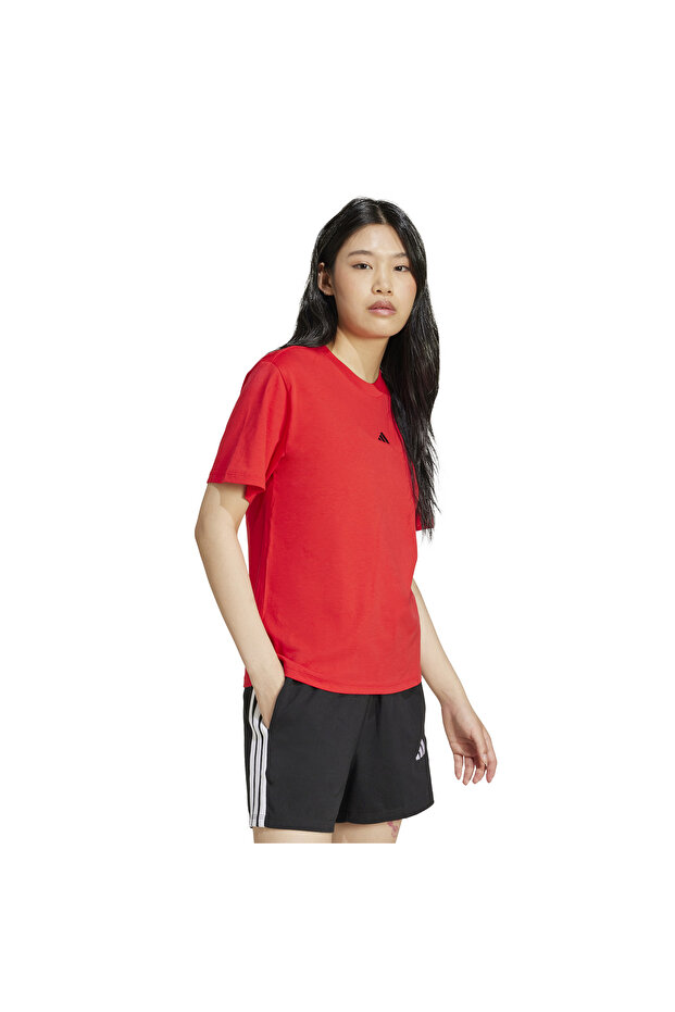 Essentials Small Logo Cotton Tişört - 4