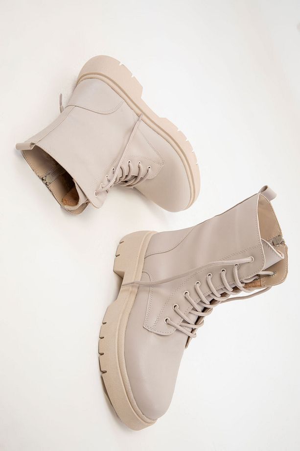 Bej Kadın Bot & Bootie 19951 - 4
