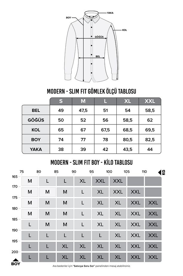 Slim Fit Uzun Kollu Likralı Düz Pamuk Saten Erkek Kahve Gömlek - 6