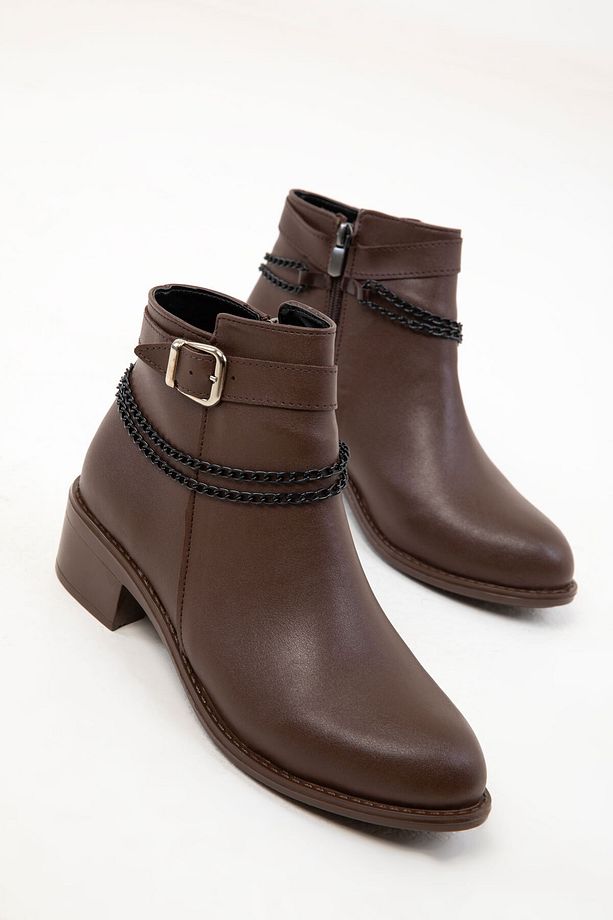 Kahve Kadın Bot & Bootie 20189 - 1