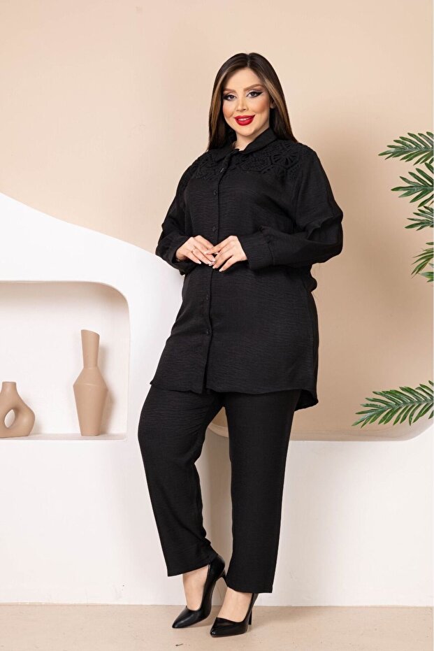 طقم حجاب مكون من قطعتين - 8