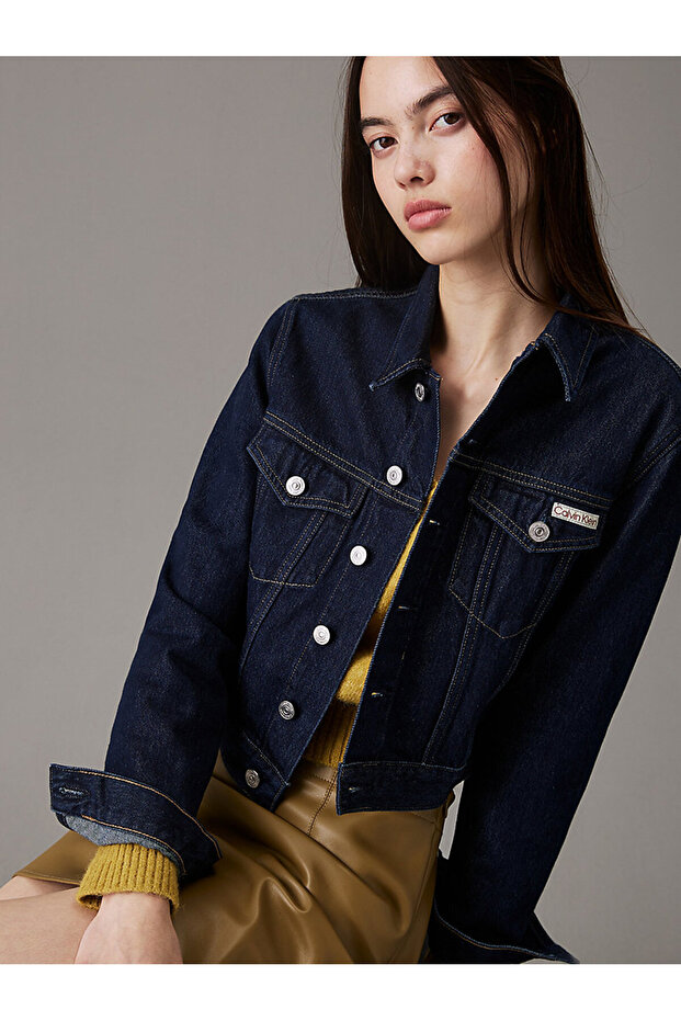 CROPPED 90'S DENIM JACKET - 3