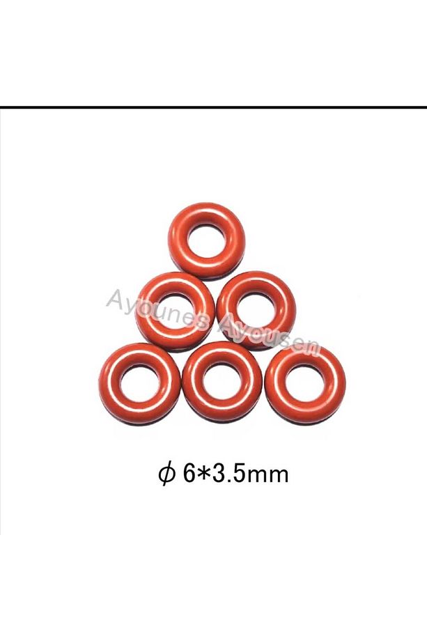 50 ADET KAUÇUK ORİNG CONTALARI 6*3.5MM GDİ YAKIT ENJEKTÖRÜ TAMİR TAKIMLARI REBUİLD KİTLERİ AY-02215 - 3