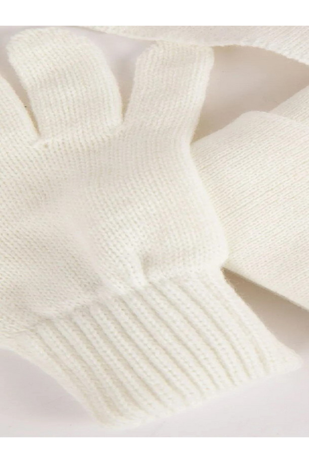 Kız Çocuk Triko Eldiven - 2