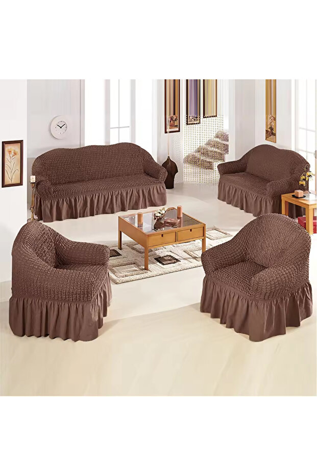أريكة ملفوفة، أريكة، غطاء أريكة، غطاء أريكة مطاطي 3311SET