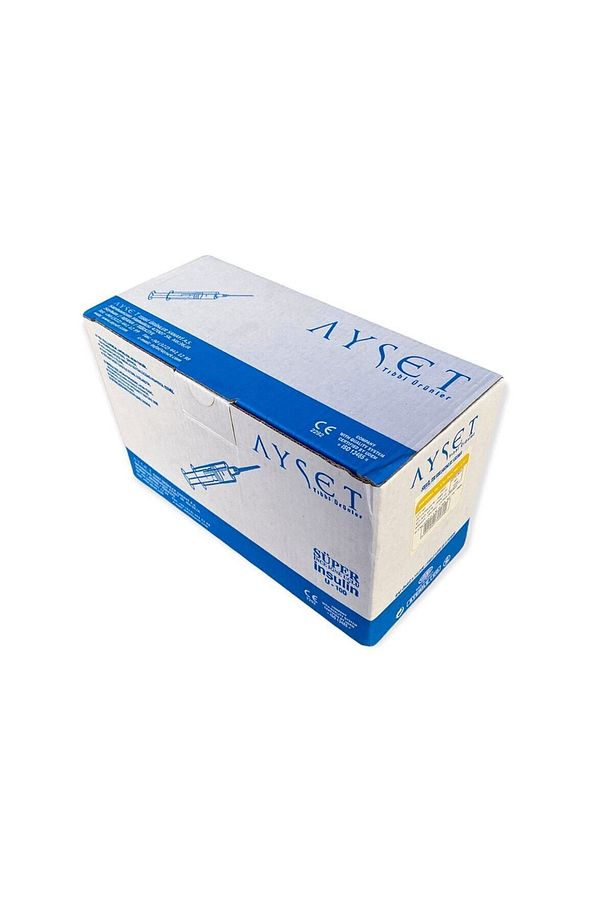steril şırınga 3p 0,5 ml (70570) - 0,5 Cc enjektörü 5 Kutu (250 ADET) Turuncu - 4