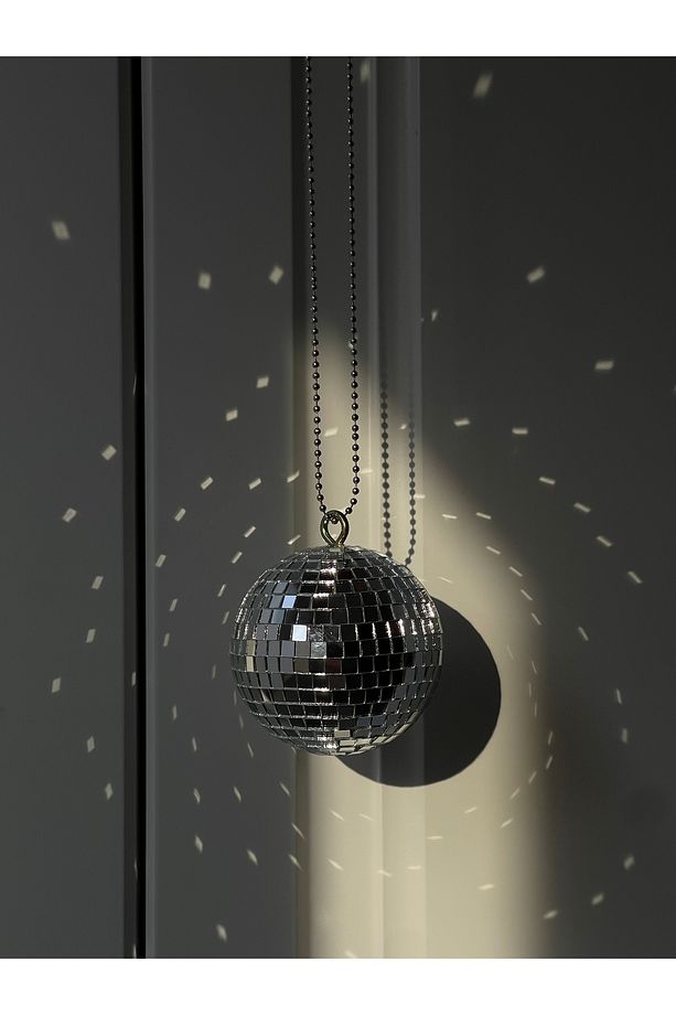 Araba Süsü Disko Topu Dekorasyon Disco Pinterest Aynalı Y2k 5 Cm - 2