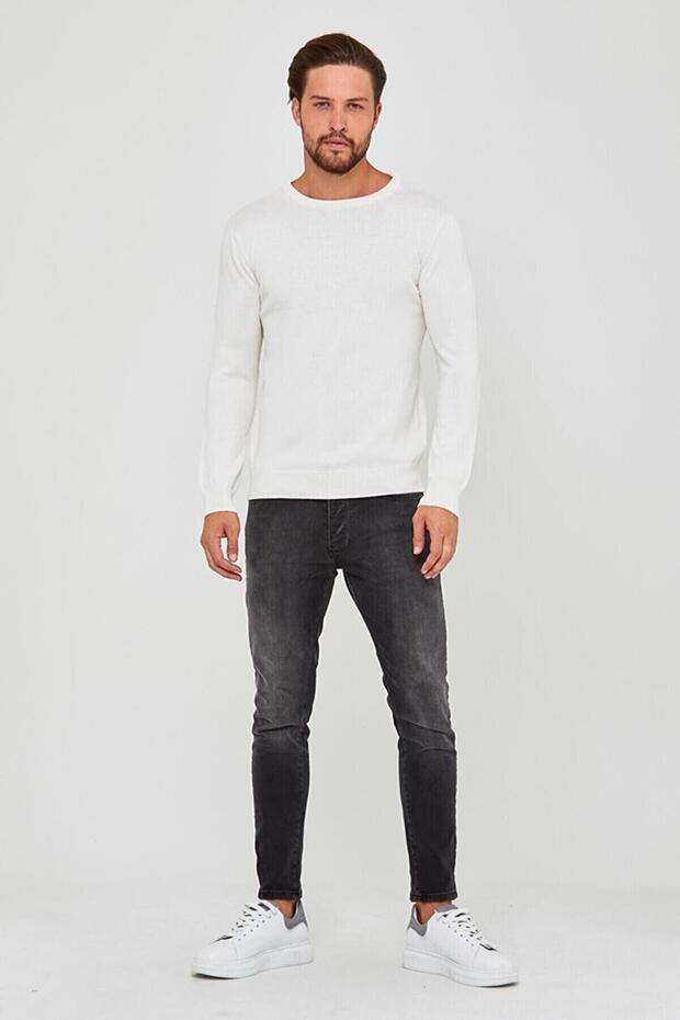 21009 Erkek Triko Kazak - 1