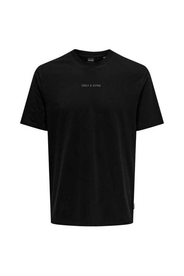 Onslevı Lıfe Reg Text Siyah Erkek T-Shirt 22028147 - 5