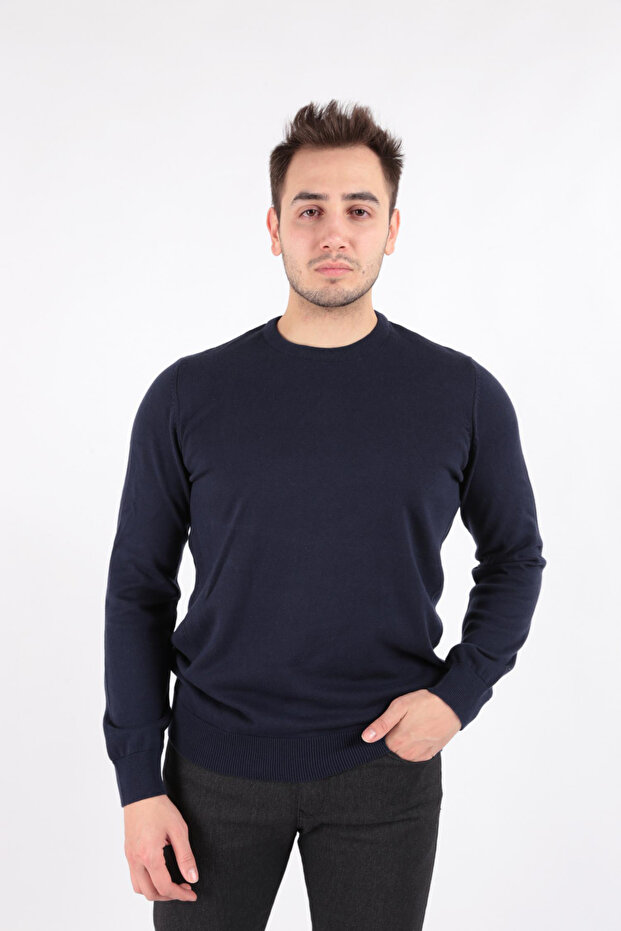 21009 Erkek Triko Kazak - 1