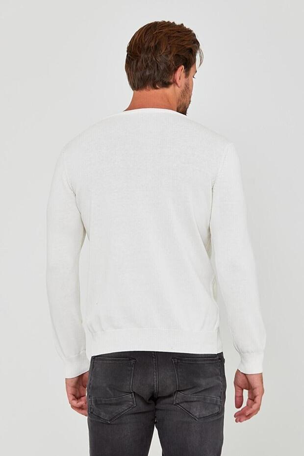 21009 Erkek Triko Kazak - 6