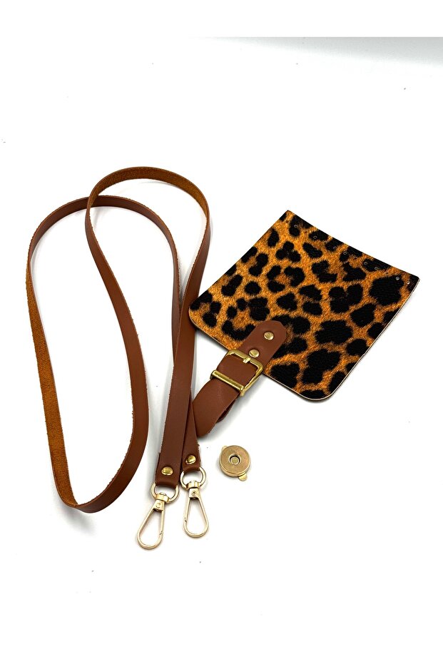 مجموعة حقيبة الهاتف ليوبارد - 1