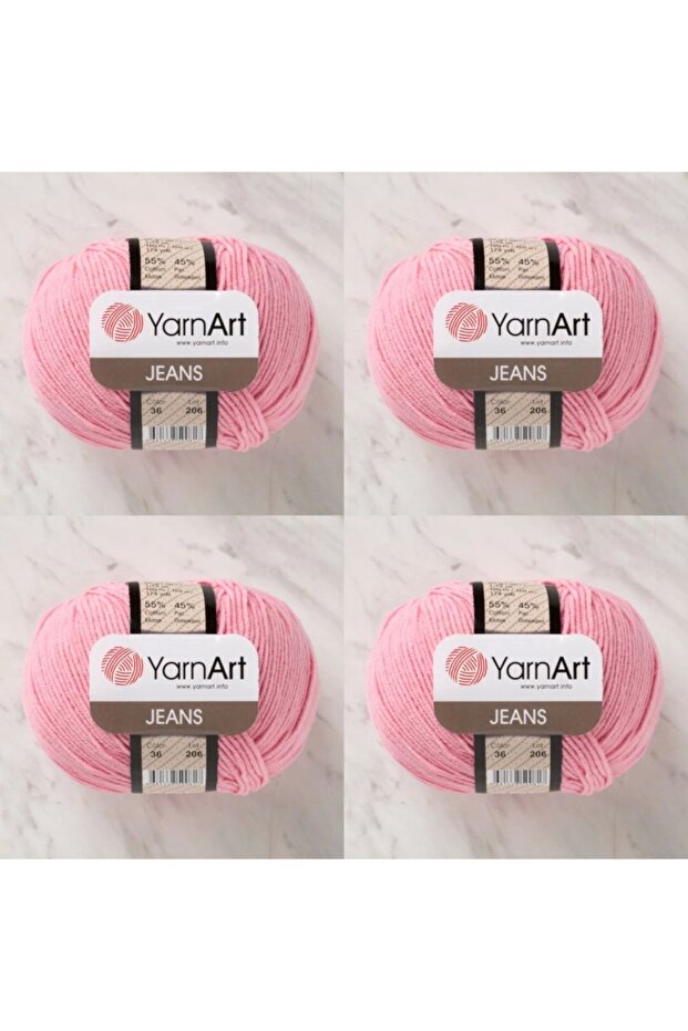 Jeans 36 Pack of 4 Punch Thread Amigurumi Thread