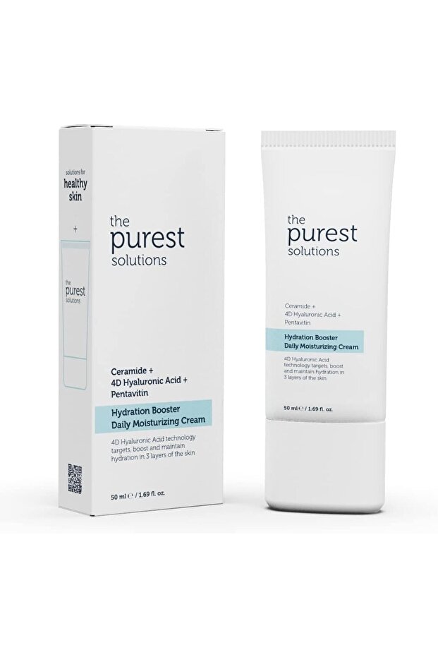 The Purest Solutions, 24 Hour Effective Daily Intensive Moisturizing Skin Care Cream 50 ml