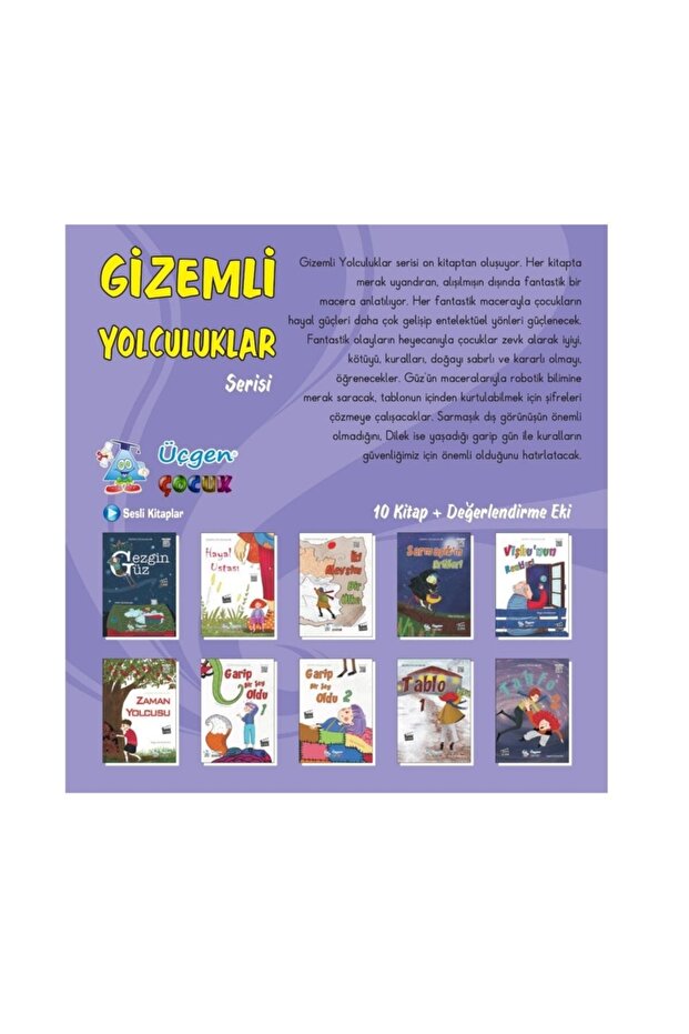 Gizemli Yolculuklar Serisi - 10 Kitap + Değerlendirme Eki