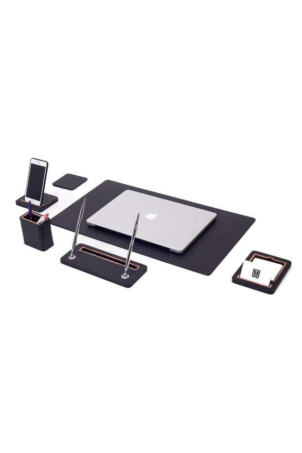 Pera Leather Desk Set 6 Pieces