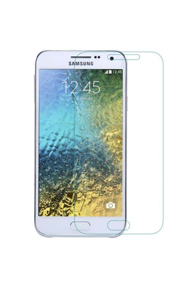 واقي شاشة زجاجي متوافق مع سامسونج 9H بتغطية كاملة - 1