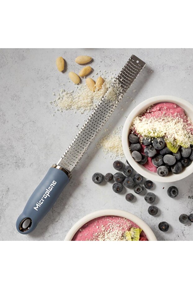 Premium Classic Denim Mavisi Çelik Zester Rende - 7