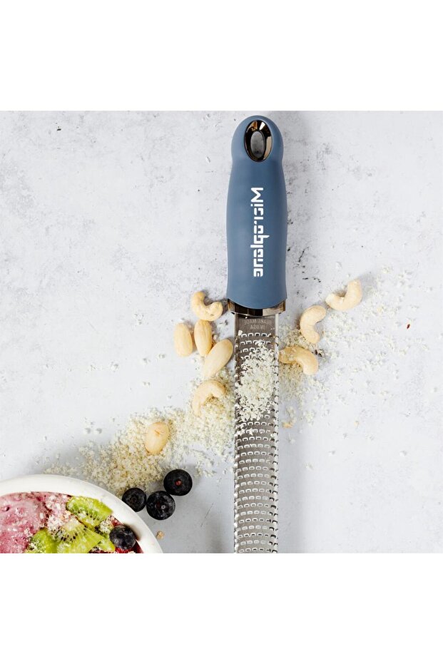 Premium Classic Denim Mavisi Çelik Zester Rende - 6