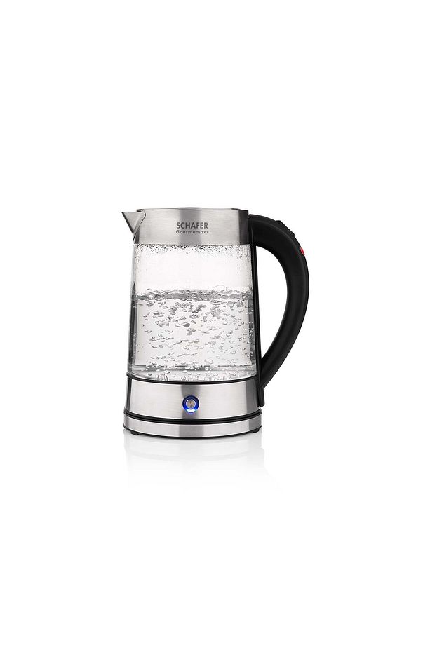 Gourmemaxx Cam Çay Makinesi Kettle 4 Parça Şeffaf - 9