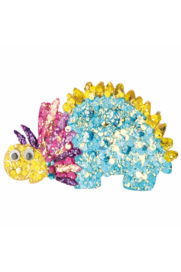 Paulinda Magic Glitter Sevimli Dino Slime Tasarım Seti - 4