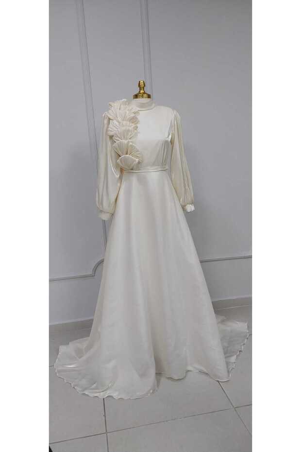 Alin Model Tesettür Nikah Söz Abiye - 2