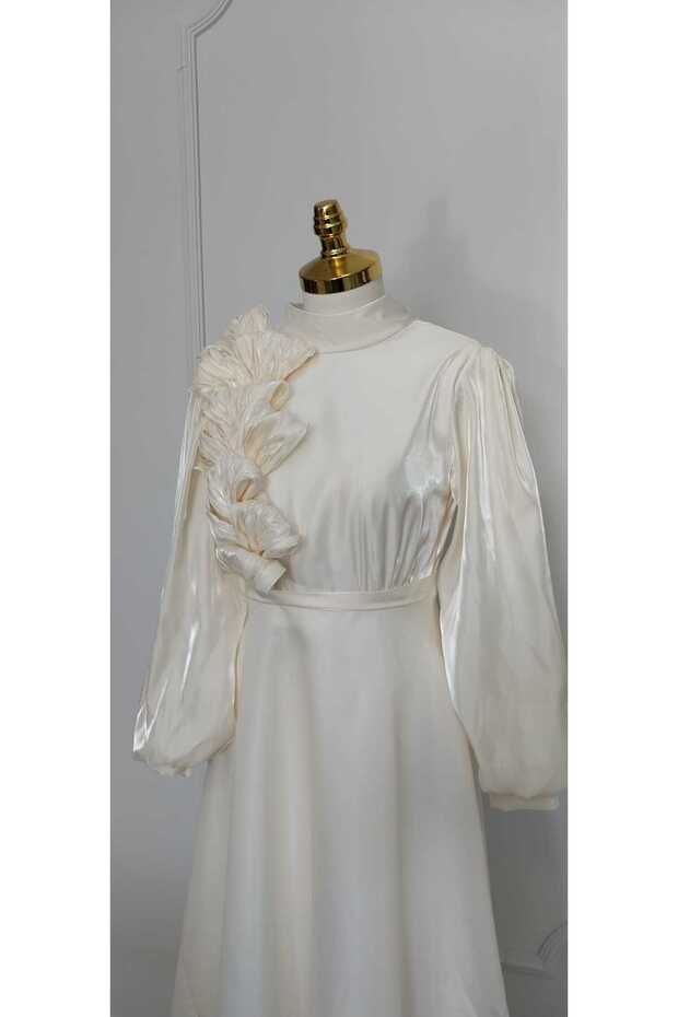 Alin Model Tesettür Nikah Söz Abiye - 5