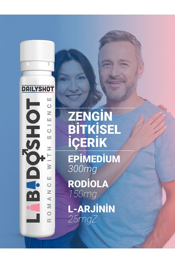 Libidoshot Kadın Erkek Cinsel Sağlık Desteği, Libido Shot Bitkisel Içerikli Takviye - 4