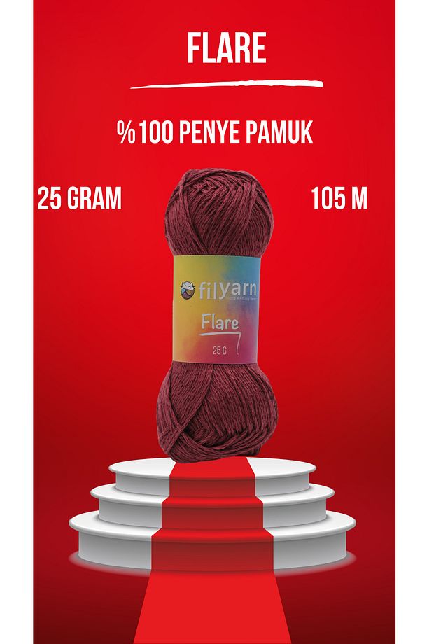Flare Örgü Ipi Seti, Bebek Ipi, Amigurumi Ipi, Yazlık Ip, Oyuncak Ipi, Hırka Ipi, Sonbahar Ip - 3