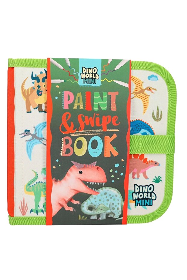 Dino World Paint & Swipe Book - 2