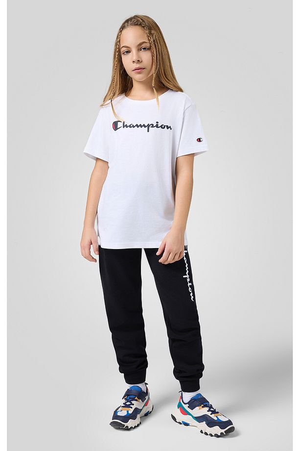 Script Shop Rib Cuff Pants Siyah Çocuk Eşofman Altı-306876-KK001 - 4