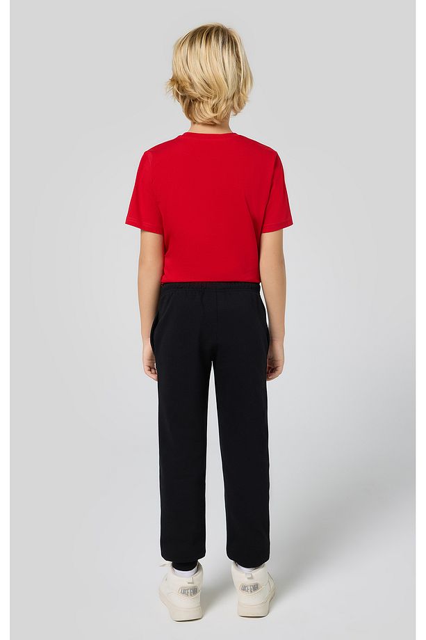 Script Shop Rib Cuff Pants Siyah Çocuk Eşofman Altı-306917-KK001 - 2