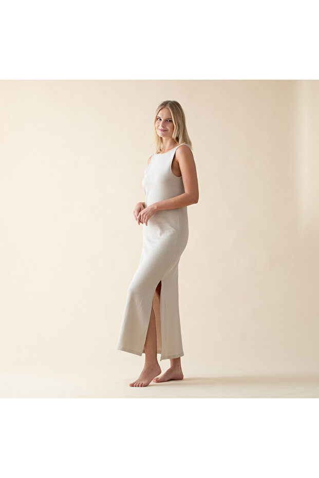 Armeria Kadın Gecelik Krem - 2