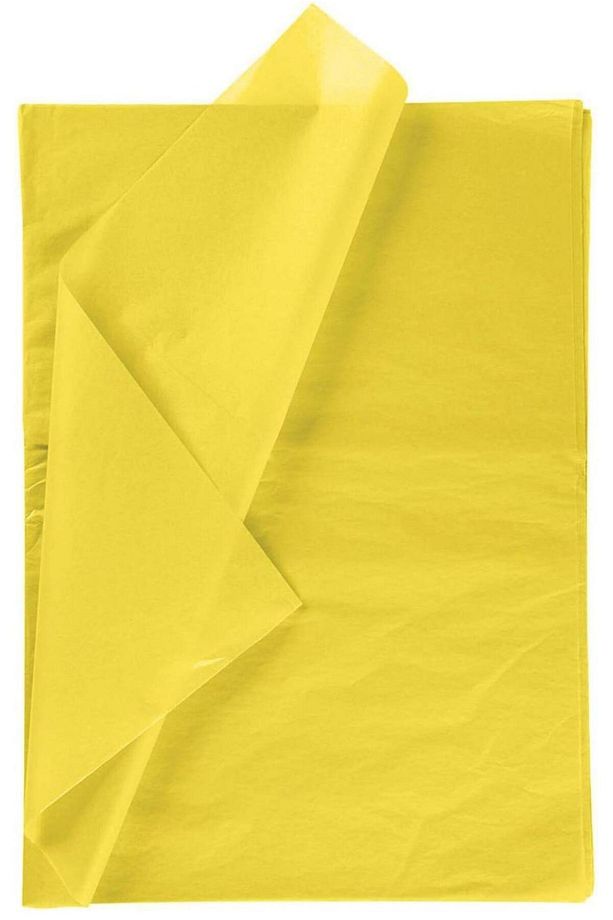 Renkli Pelur Sarı Ve Turuncu 35x50 Cm (Hışır Kağıt) 10 ADET - 2