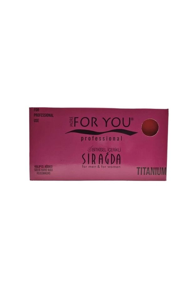 Bitkisel Kalıp Sir Ağda Titantum ( Pembe) 500 ml - 3