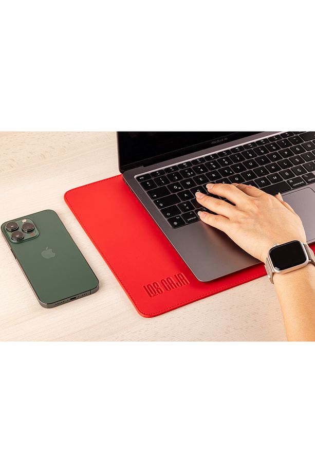 Minimalist 14 Inç Laptop Kılıfı, Vegan Deri, Su Itici Özellikli, Bilgisayar Notebook Laptop Çantası - 5