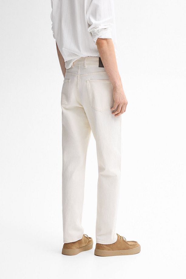 Tapered fit pantolon - 4