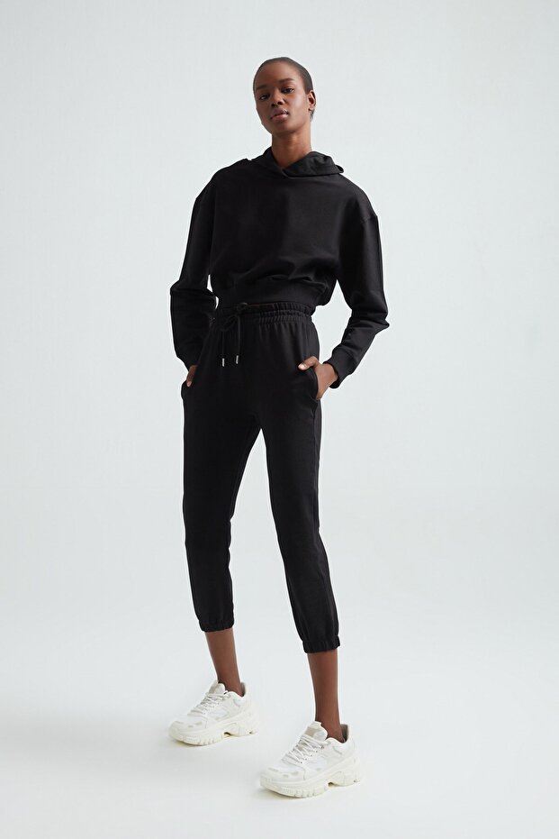 Weweus Black Single Tracksuit Top - 215 Model