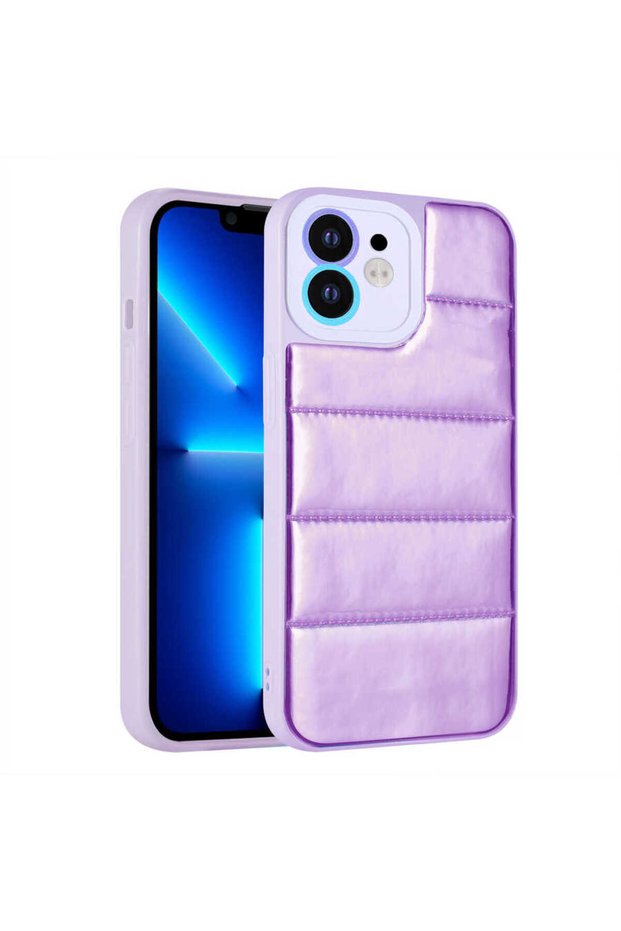 Aihttgli Colorful Zore Hopscotch Case with Camera Protection Compatible for iPhone 11-Purple