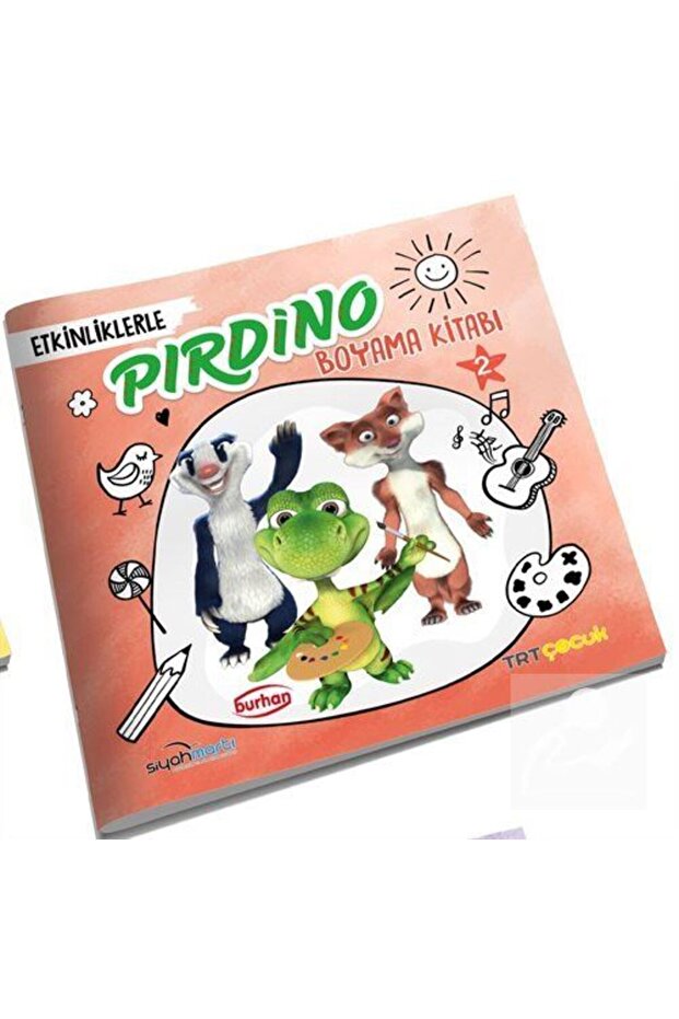 Trt Children's Pırdino Coloring Book with Activities 2