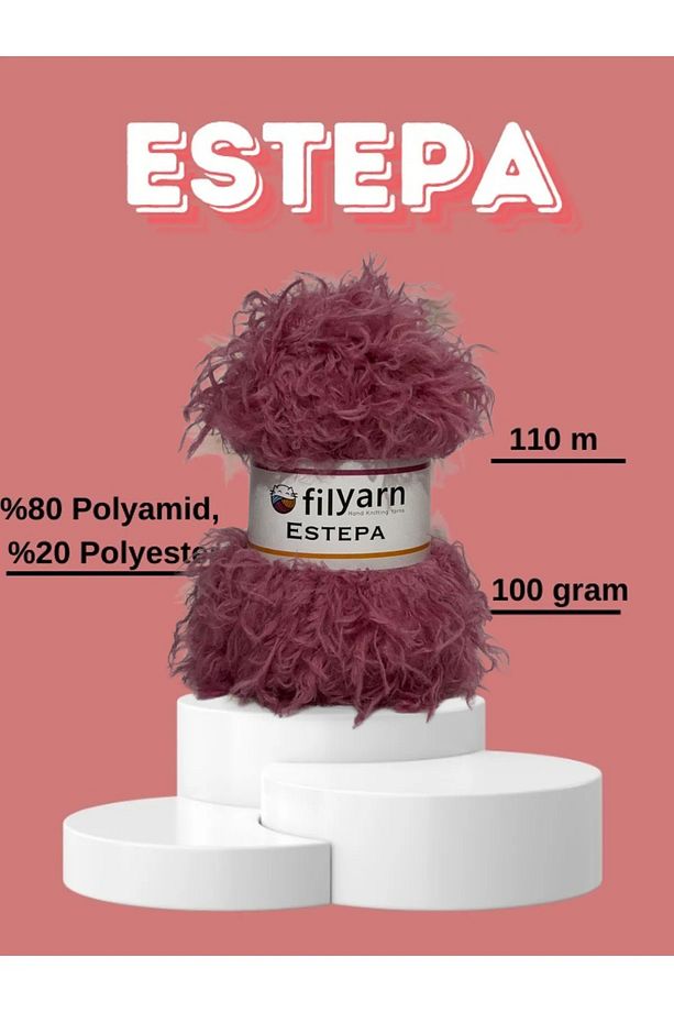 Estepa Gül Kurusu , Örgü Ipi, Sakallı Ip, Ip, Tüylü Ip, Bebek Ipi, Yumuşak Ip, Kedi Ipi - 2