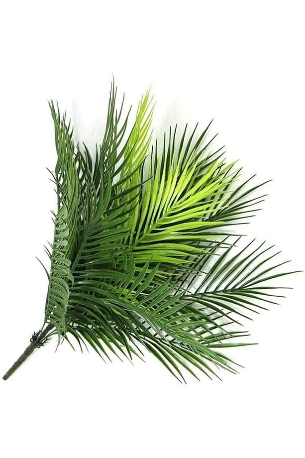 Yapay Areka Yaprağı Palmiye Demeti 9 Dal - 50 Cm - 2