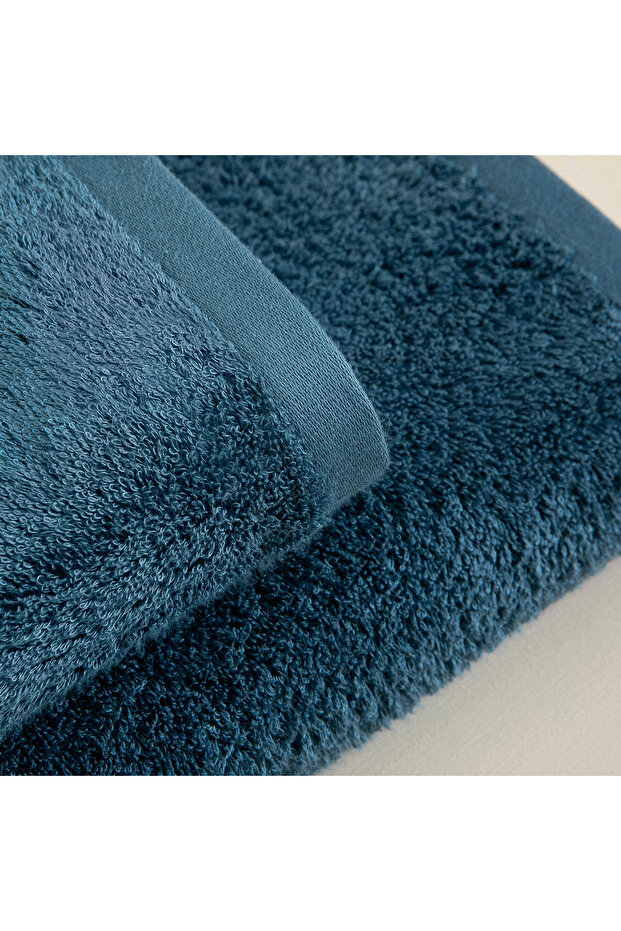 Solid El Havlusu 33x33 cm Gece Mavisi - 3