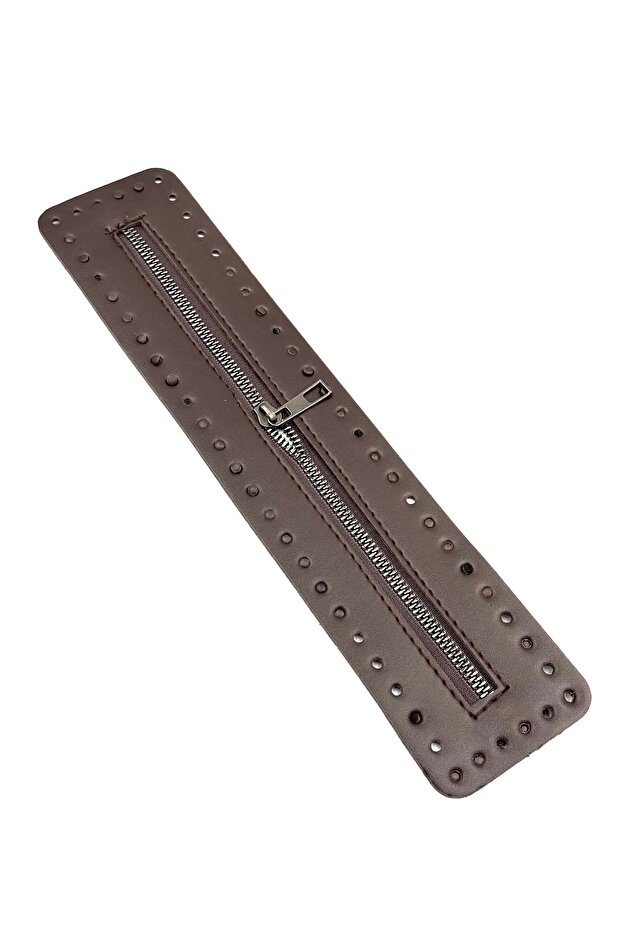 Brown Sewable Zipper