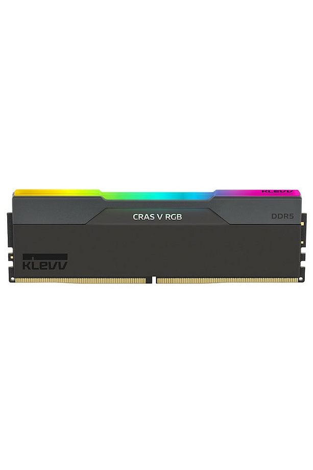 Cras V RGB 32GB (2x16GB) 6400MHz CL32 INTEL XMP 3.0 – AMD EXPO DDR5 Heatsink Obsidian Ram - 6