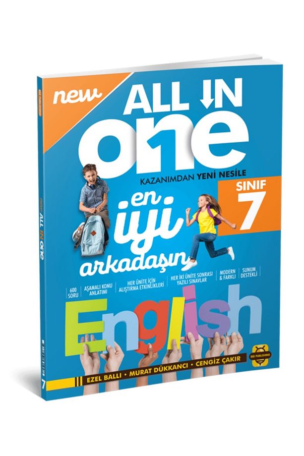 2024 -2025 Müfredat 7.SINIF YENİ NESİL NEW All IN ONE ENGLİSH ( İNGİLİZCE ) SORU BANKASI - 1