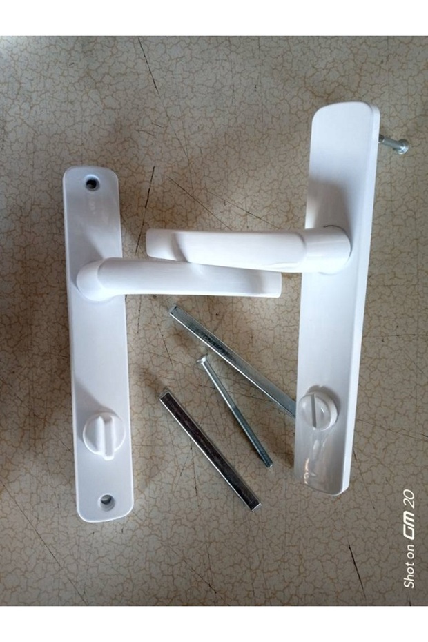 Pvc - Pen Banyo - Wc Kapı Kolu Mandallı - 1
