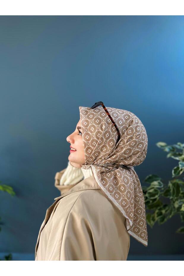 Eşarp - Favori New Collection Yeni Desen Soft Cotton Eşarp Kaliteli Mevsimlik Rahat Kumaş Moda Ürün - 2