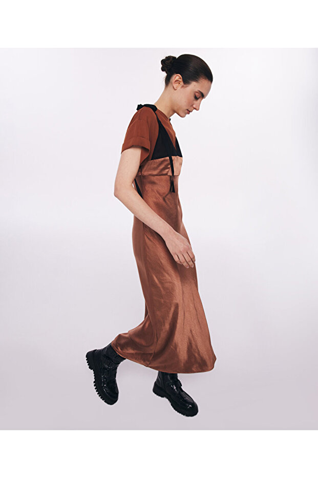 ÇİFT PARÇA GÖRÜNÜM ELBİSE - 2